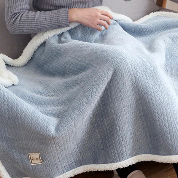 

multifunctional wheelchair blanket thickening shawl blankets cloak fleece button warm snuggle throw wearable shawls