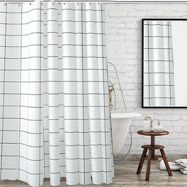 

bathroom bathtub shower curtain supplies thick waterproof mold proof partition curtains