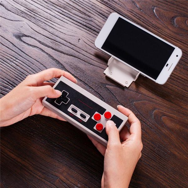 

game controllers & joysticks for 8bitdo nes30 classic wireless controller set 2.4g bluetooth gamepad mini kit