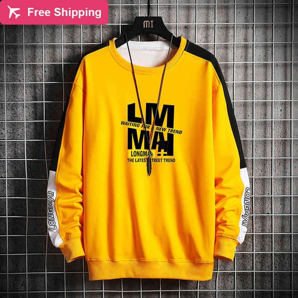 

spring men's jerseys comfortable colorful fashion shreds young male hoodies, Black