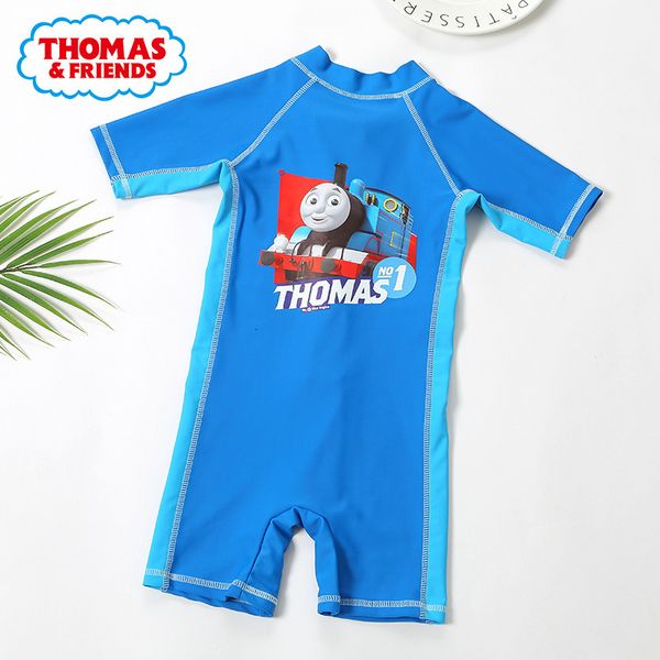 

children' swimsuit boy' one-piece swimsuit, Red;black