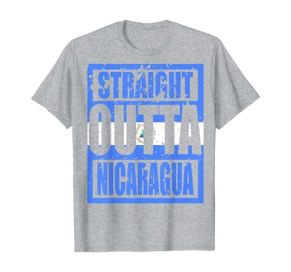 

Straight Outta Nicaragua TShirt Funny Gift, Mainly pictures
