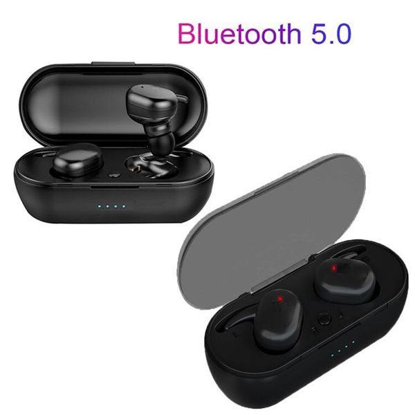 Y30 TWS Kablosuz Blutooth 5.0 Kulaklık Gürültü Iptal Kulaklık HiFi 3D Stereo Ses Müzik Tüm Akıllı Telefon için Kulak Kulakiçi Kulakiçi