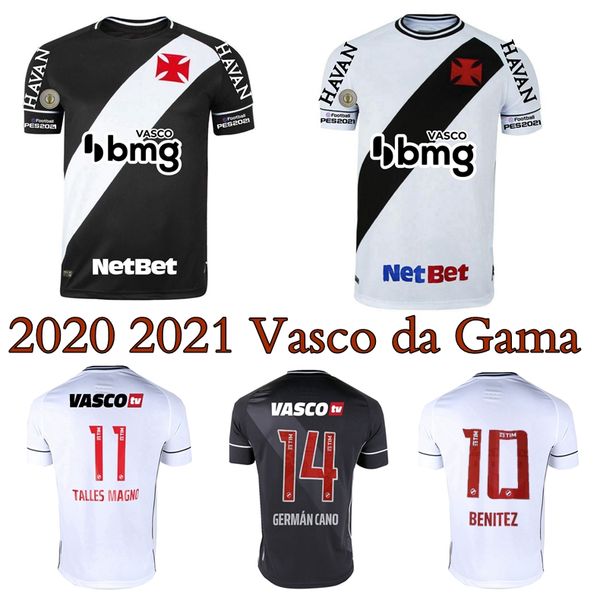

2021 vasco da gama soccer jerseys 20 21 german cano talles magno bruno cesar bastos benitez lucas r football shirt, Black;yellow