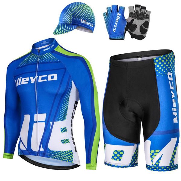 

racing sets pro team cycling jersey set 2021 summer mtb acessÃ³rios para bicicletas clothing long sleeve shorts outdoor riding bike uniform, Black;blue
