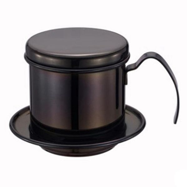 

coffee pots portable maker stainless steel mini maker/drip pot filter tea filters tools vietnamese kitchen bl