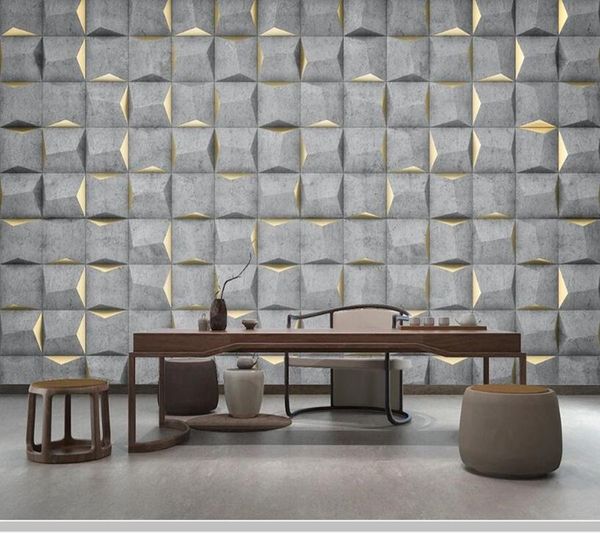 

papel de parede 3d solid geometric concrete cement wallpaper mural,living room tv wall bedroom papers home decor wallpapers