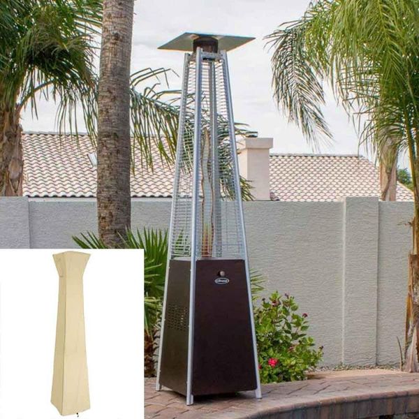 

shade oxford cloth dust cover moisture waterproof protective for patio heater table chairs home garden rattan furniture