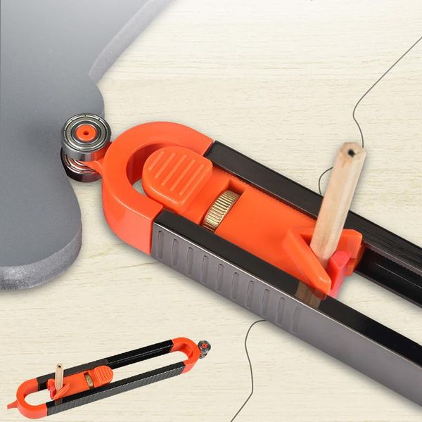 

professional hand tool sets contour gauge plastic profile copy ruler wood marking tiling tiles tools measuring with lock