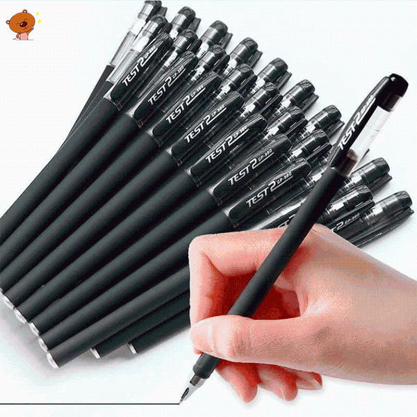 

gel pens five frosted carbon neutral 0.5mm business signing pen office student examination water ball point fashion