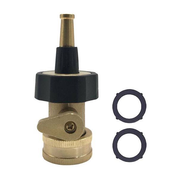 

watering equipments garden water connectors heavy duty jet sweeper sprayer hose nozzle and shut off valve set interface 3/4inch 20jun4