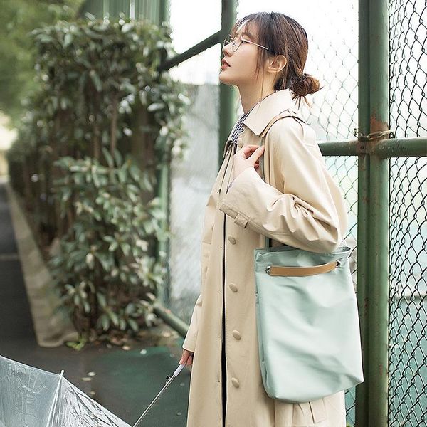 

storage bags women noylon shopping bag female canvas cloth shoulder environmental handbag reusable foldable eco grocery totes