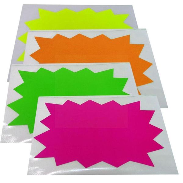 

gift wrap color fluorescent paper advertising promotional price note tag sticker page marking plan k2r7