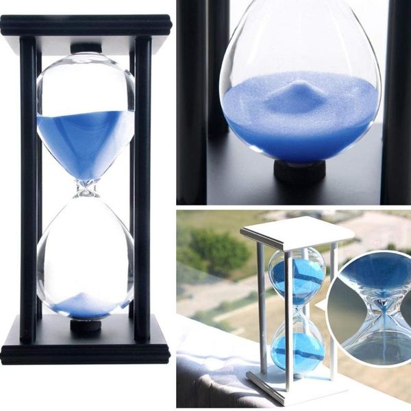 

timers 60 minutes hourglass timer wood glass home decoration ornaments time