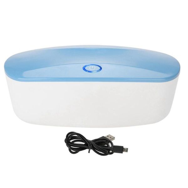 

device disinfection box portable usb uvc strong band ultraviolet nail art kits