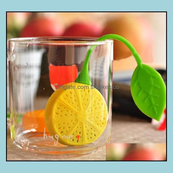 Kahve Drinkware Mutfak, Yemek Bar Ev GardenFood-Sınıf Limon Şekli Şile Teabag Çay Yaprağı Süzgeç Demlik Çayırcı Çay Kupası Çantası Filtre Aracı