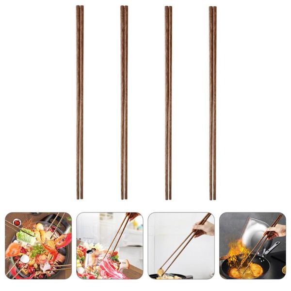 

chopsticks 4 pairs frying natural kitchen