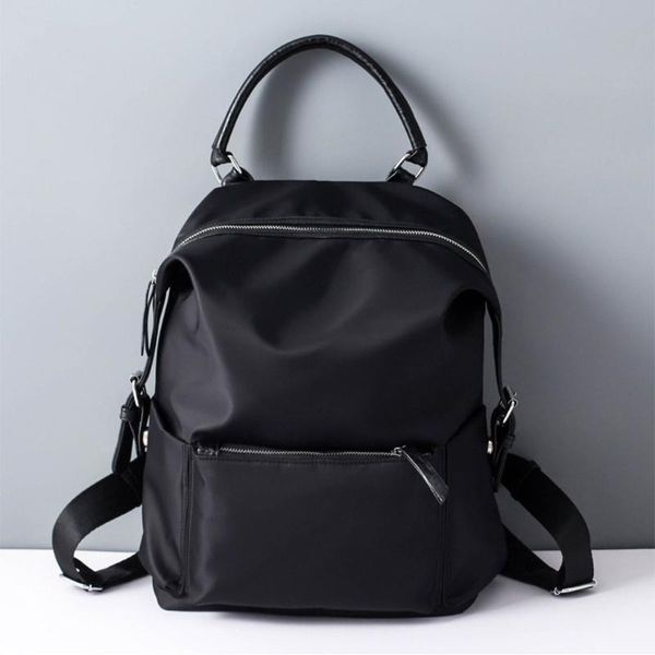 

backpack 066f black women men handbag shoulder bag 14in lapfor travel school work