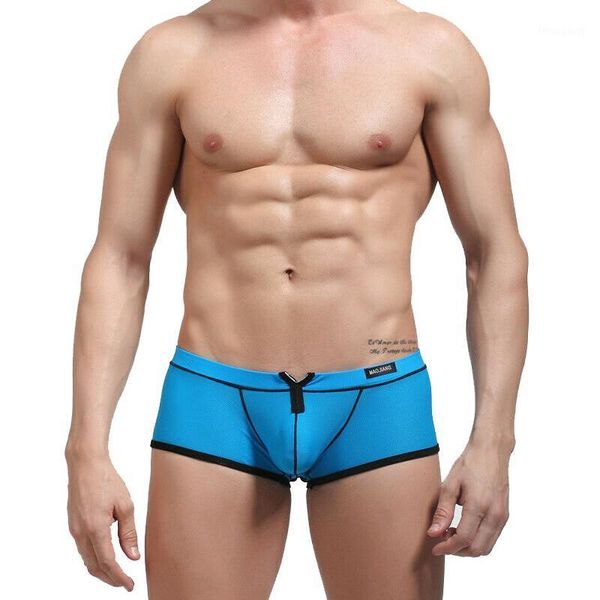 

underpants mens underwear boxers breathable men boxer shorts trunks hombre open bupenis pouch gay cueca panties, Black;white