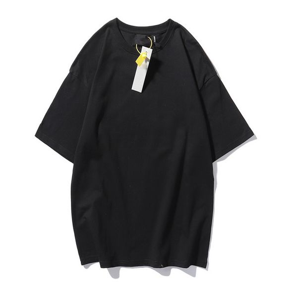 

2021 men tee t-shirts man & woman tshirts cotton short sleeve t-shirt essential tee casual sport outfit fitness clothes-201, White;black