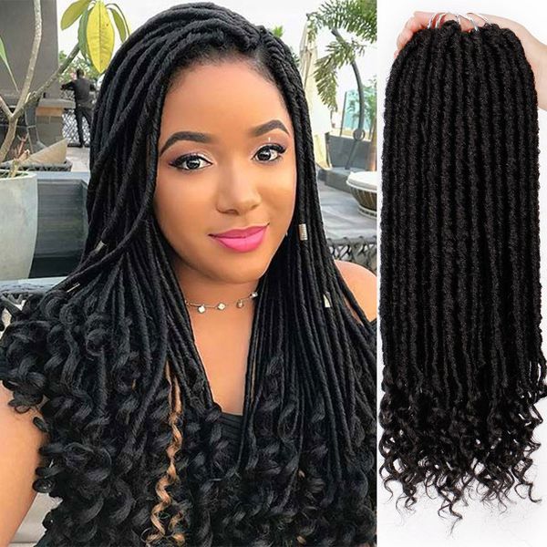 

of wig goddess dirty liberty crochet hair braid, Black