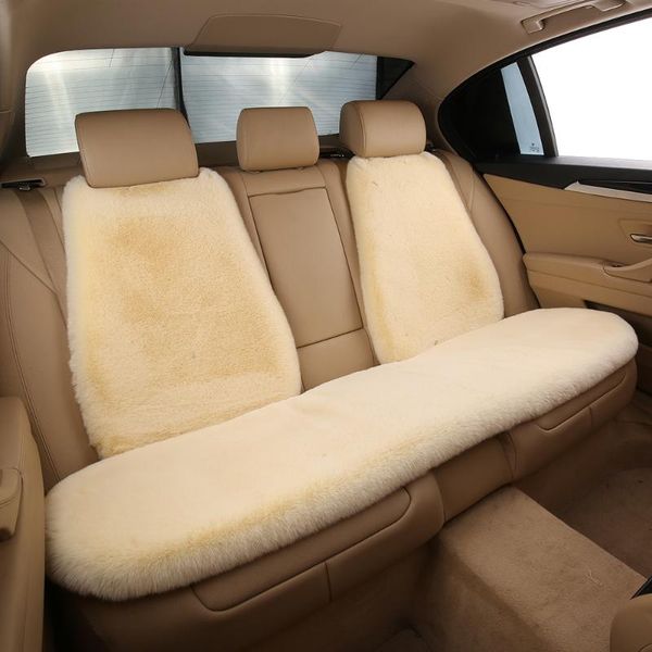 

car seat covers winter soft warm faux cushion universal fit plush front and back fuzzy pads cover protector