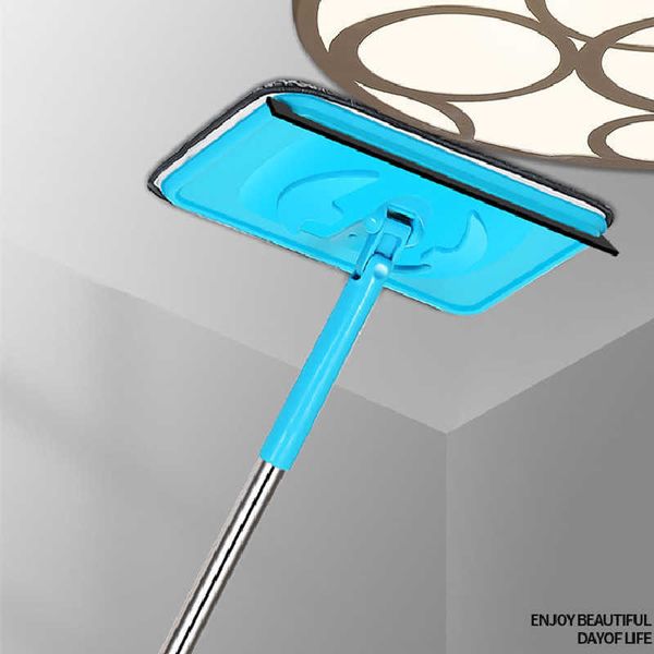 Mop Wall Soffitto Lavaggio per pavimento Spazzola per la polvere di vetro per auto Detergente per vetri da cucina Squeeze Rag Help Lightning Offerte Casa pratica 210805