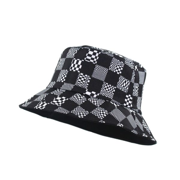 

bucket fashion classic designer women nylon autumn spring fisherman hat sun caps the l52, Blue;gray