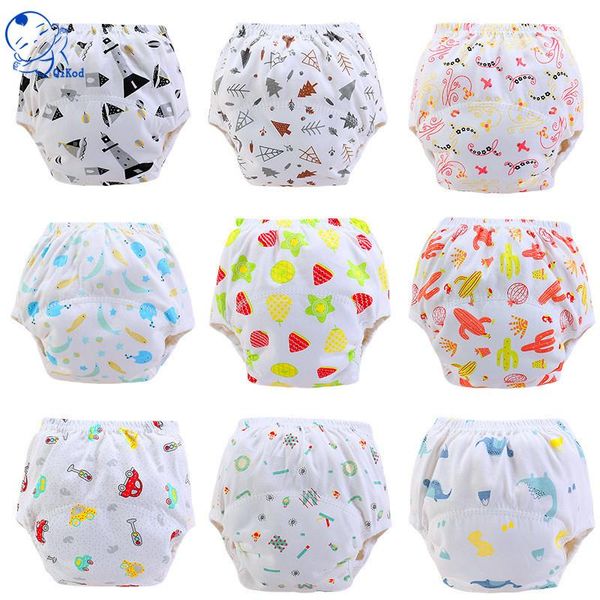 

cloth diapers summer thin breathable print baby diaper reusable washable nappies cover cotton training panties underwear