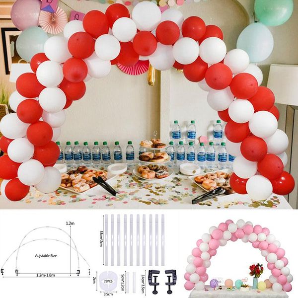 Вечеринка украшения воздушные шары арки для вечеринок воздушные шарики держатель колонна стенда свадьба дни рождения арка рамка дети дети
