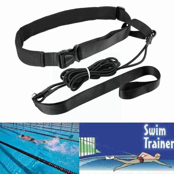 

resistance bands swim training belts bungee cords tether stationary belt swimming harness set stati d2k8