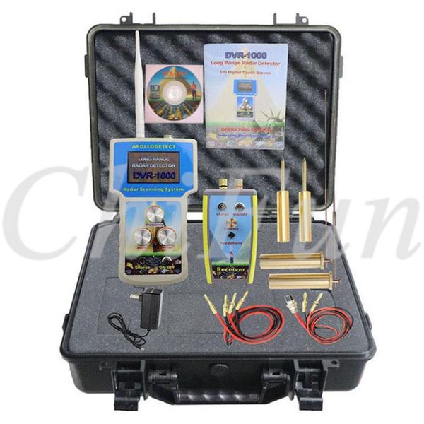 

dvr-1000 long range metal detector dvr1000 radar gold silver bronze copper platinum diamond emerald detectors