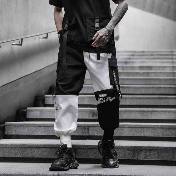 

men's pants streetwear harem jogger joggers s casual ankle-length trousers lovers dpiy, Black