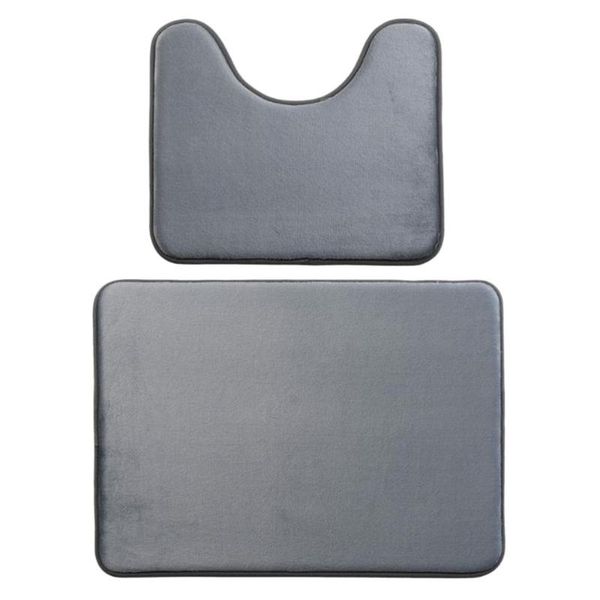 

set household bathroom mats anti-skid floor mat comfortable toilet feet bath