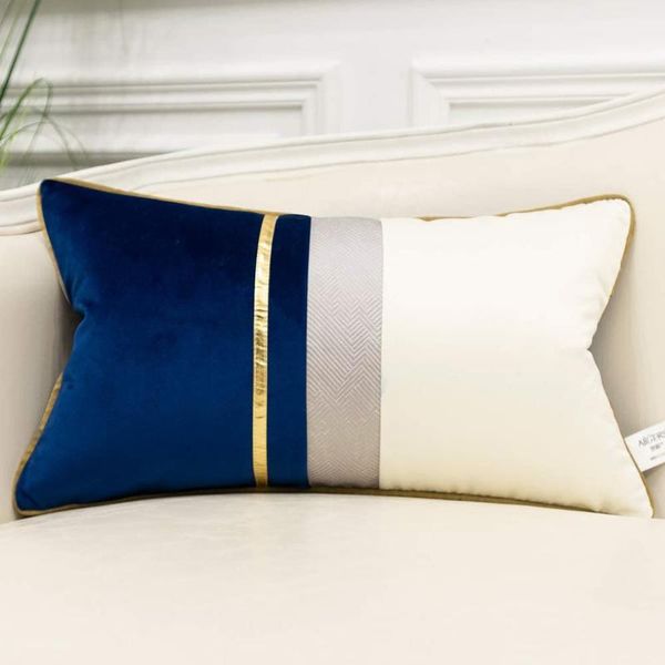 

cushion/decorative pillow 50*70 striped patchwork velvet cushion cover sofa living room bedroom car pillowcase seat decoration