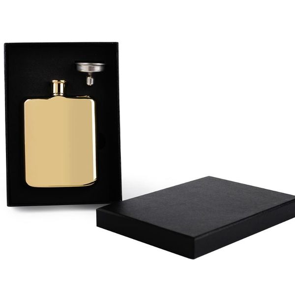 

hip flasks stainless steel alcohol set whiskey wine gift flask