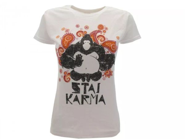 

t shirt only words woman are karma, White;black