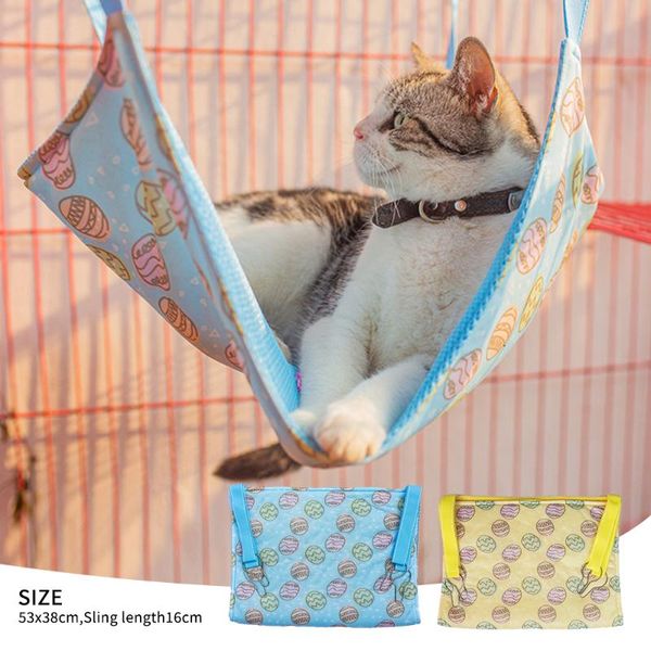 

cat beds & furniture cute pet hammock cage swing small pets mezzanine hanging bed house rat dot love design hamster toys#1