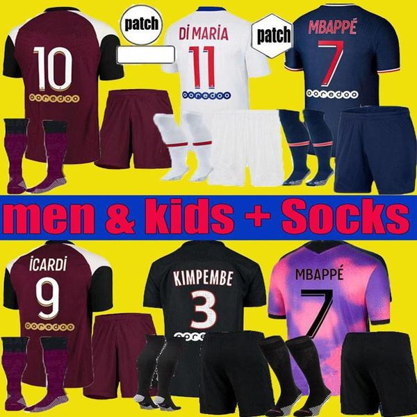 

men's t-shirts 2021 men shirt camiseta de futbol camisa 20 21 psges mbappe verratti kids kit shirts, White;black