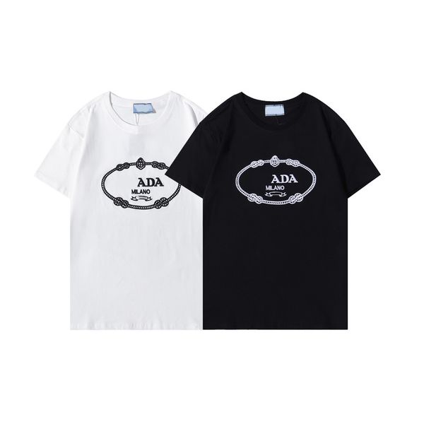 

2021 men's stylist designer t shirt fashion alphabet-print summer short sleeve black and white s-2xl#14, White;black
