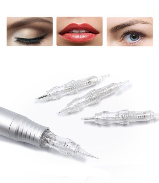 

tattoo needles 10pcs permanent makeup machine eyebrow lips cartridge 1rl///5/7 for permanet pen