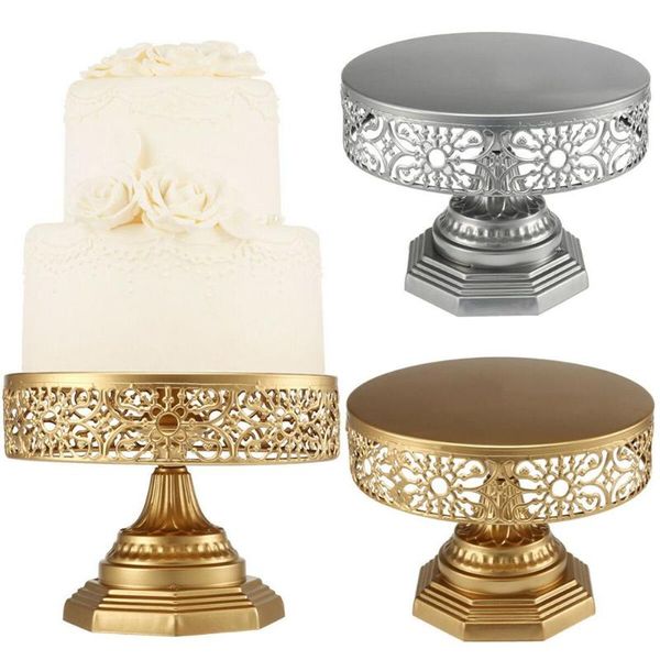 

other bakeware retro wedding cake stand metal anti-skid round event party display pedestal plate decorating tools baking tool