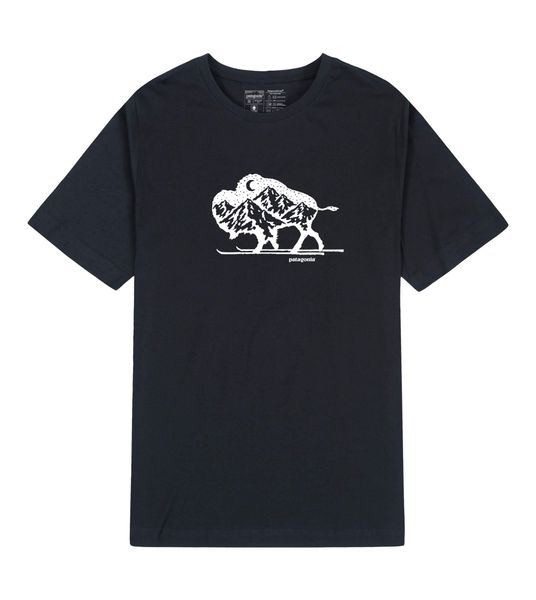 

patagonia 2021 summer mens women designers t shirts loose tees fashion man s casual shirt luxurys clothing street shorts sleeve clothes tshi, White;black
