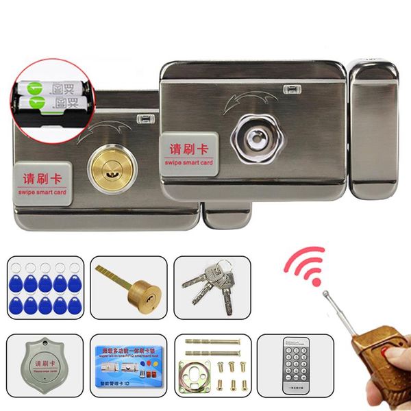 

electronic lock for video doorbell support intercom remote unlock door access control electric security system smart