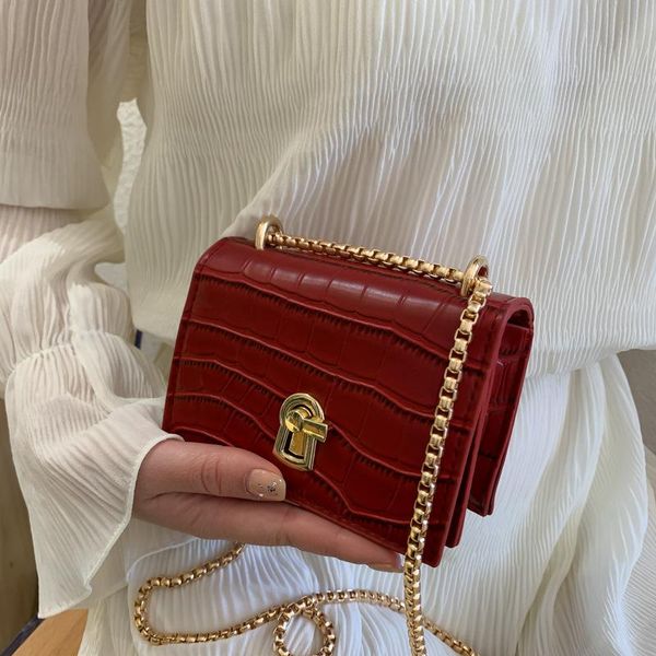 

small bag women's 2021 korean versatile messenger fashion chain shoulder cross body