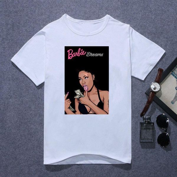 

summer black girl make money women t shirt not friends femme melanin female vogue hipster letters streetwear, White