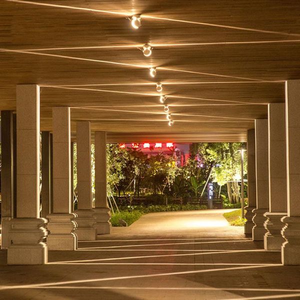 

outdoor wall lamps 10w narrow line window 360 degree waterproof project building sill aisle balcony light