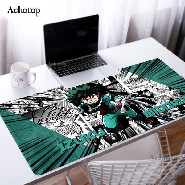 

mouse pads & wrist rests my hero academia anime gaming large pad carpet rug pc gamer computer mousepad mause keyboard manga desk mat holiday