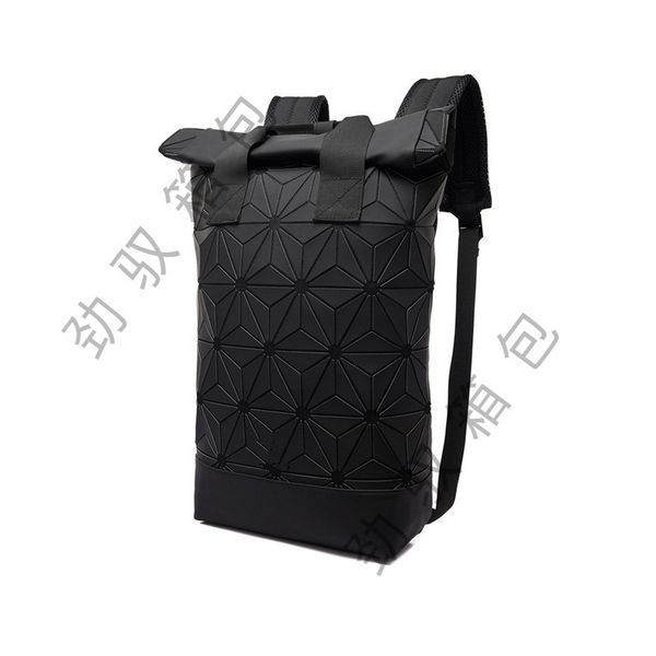 

designer new geometry student bag colorful single diamond backpack 6000