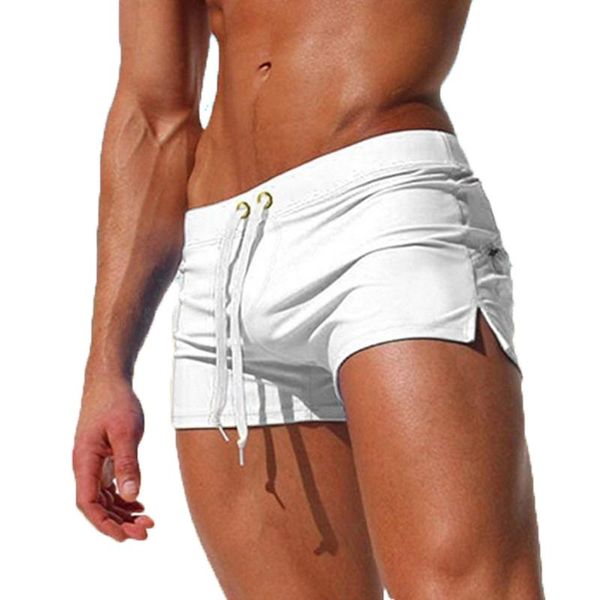 

men's beach shorts swimming trunks loose spring seaside vacation, White;black